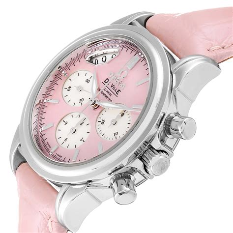 pink omega watch|pink watches for women.